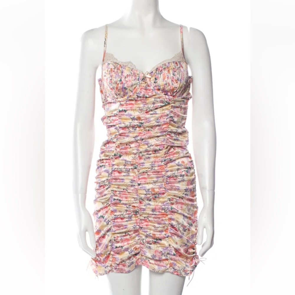 For love and lemons mini floral dress
